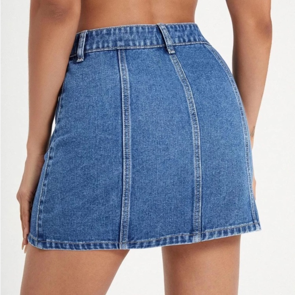 Jean skirt